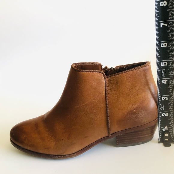 Sam Edelman Petty Cognac Booties 6.5 Wide - Picture 15 of 16